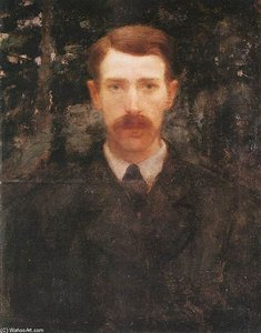 Self-portrait - — Károly Ferenczy