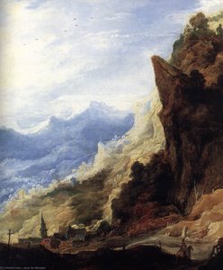 Paisagem Montanhosa (detalhe) — Joos De Momper