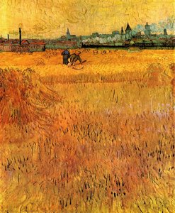 Arles Vista Desde Los Campos De Trigo — Vincent Willem Van Gogh