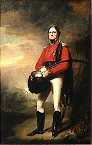 Portrait Du Major James Lee Harvey En Uniforme De Gordon Highlander — Henry Raeburn Dobson