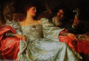 An Offering — Sir Thomas Francis Dicksee