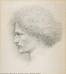 Ritratto Di Ignacy Jan Paderewski — Edward Coley Burne-jones