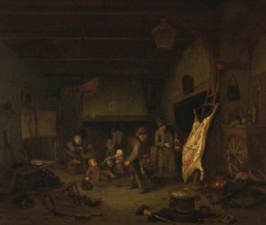Interior Of A Farmhouse — Richard Brakenburg