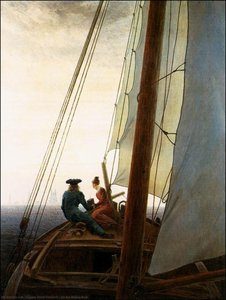 A Hajóparton — Friedrich Caspar David
