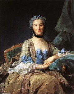 Madame De Sorquainville — Jean Baptiste Perronneau
