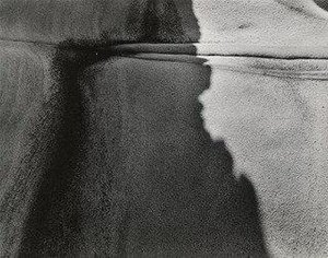 Lobos Sandstone, Slit, And Shadow — Minor White