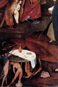 Triptyque De La Tentation Saint Antoine (détail) — Jérôme Bosch