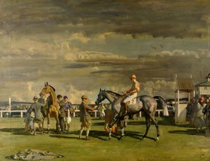 After The Race — Sir Alfred James Munnings