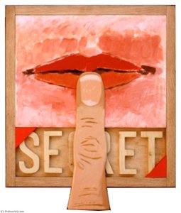 Secret Wood Relief — Joe Tilson