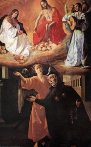 Visione Di San Alonso Rodriguez — Francisco De Zurbarán