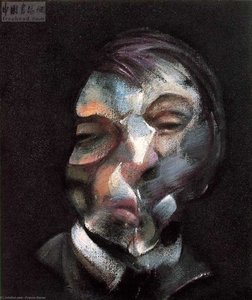 Autorretrato En El Centro Georges Pompidou, París — Francis Bacon