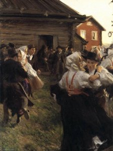 Midsummer's Day Dance — Anders Leonard Zorn