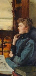 Reverie Far Away Thoughts — Lourens Alma Tadema