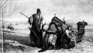Bedouins In The Desert — Carl Haag
