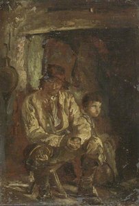 The Woodman And His Son — Thomas Barker