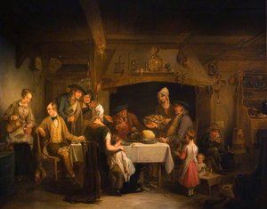 The Haggis Feast — Alexander George Fraser