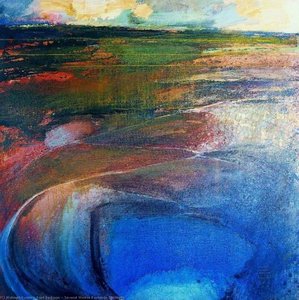 Several Winter Evenings Delabole — Kurt Jackson