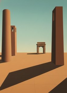 The Silent Geometry Of Eternal Noon — Jacques Villedieu