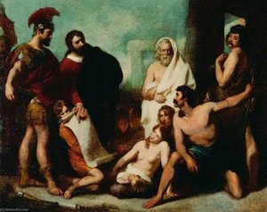 The Progress Of Civilisation (the Ancient Britons Instructed By The Romans In The Mechanical Arts) — Sir Tomas Frans Disi