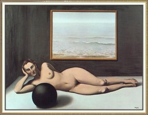 Kúpeľňa Medzi Svetlom A Tmou — René Magritte