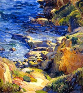A Favorite Spot (also Known As Fisherman's Cove, Laguna Beach) — Joseph Kleitsch