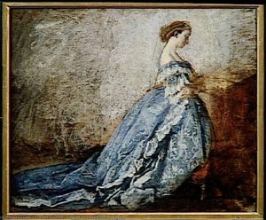 Portrait De L'impératrice Eugénie — Thomas Couture
