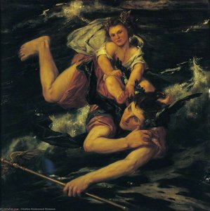 Hermes And The Infant Bacchus — Charles Haslewood Shannon