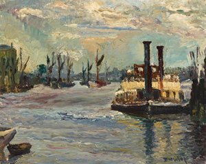 Woolwich Ferry — Ronald Ossory Dunlop