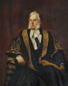 William Cavendish (1808–1891), 7th Duke Of Devonshire, Chancellor Of The University (1861) (copy After George Frederic Watts) — Katharine Maude Humphry