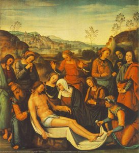 The Mourning Of The Dead Christ (deposition) — Pietro Perugino (pietro Vannucci)