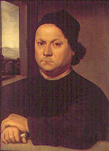Portrait Of Perugino — Raphael