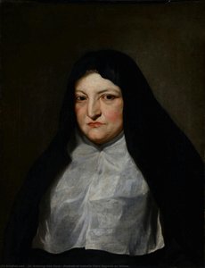 Portrait Of Isabella Clara Eugenia As Widow — Sir Anthony Van Dyck