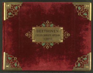 Sonata For Piano And Violoncello (a Major) Op. 69, 1st Movement — ლუდვიგ ვან ბეთჰოვენი