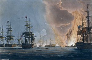 Battle Of The Nile — Thomas Whitcombe