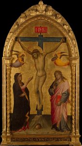 Crucifixion With The Virgin And St John — 니콜로 디 피에트로 제리니