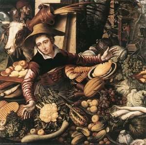 Vendor Of Vegetable — Pieter Aertsen