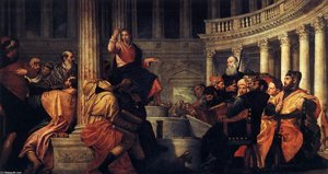Jésus Parmi Les Docteurs — Paolo Veronese