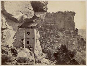 Ancient Ruins In The Cañon Of The Mancos, Colorado — William Henry Jackson