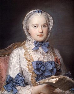 Marie Josephe Of Saxony — Maurice Quentin De La Tour