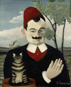 Portrait Of Mr. X (pierre Loti) — Henri Rousseau