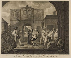 O Bife Velho Da Inglaterra — William Hogarth