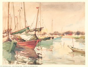 Masts At Kallang Port — Lim Cheng Hoe