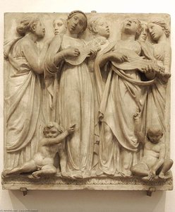 Cantoria: Third Top Relief — Luca Della Robbia