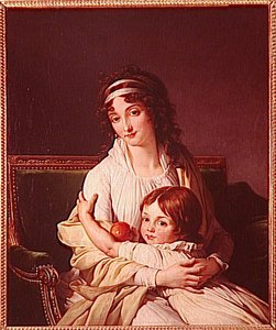 Madame Boyer Fonfrede Et Son Fils Henri — फ्रांस्वा-आंद्रे विंसेंट