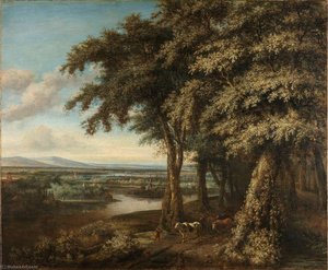 The Entrance To The Woods — Philips De Koninck