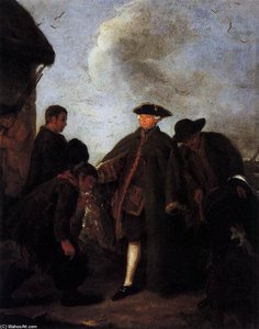 Arriving For The Hunt — Pietro Longhi