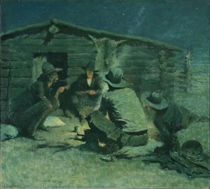 Untitled (posssibly The Cigarette) — Frederic Remington