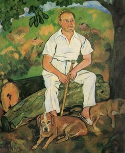 Andre Utter And His Dogs — Suzanne Valadon