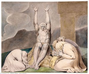 Job´s Förtvivlan — William Blake
