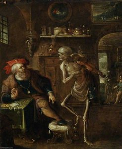 An Allegory Of Death And The Rich Man — Frans Francken Iii.